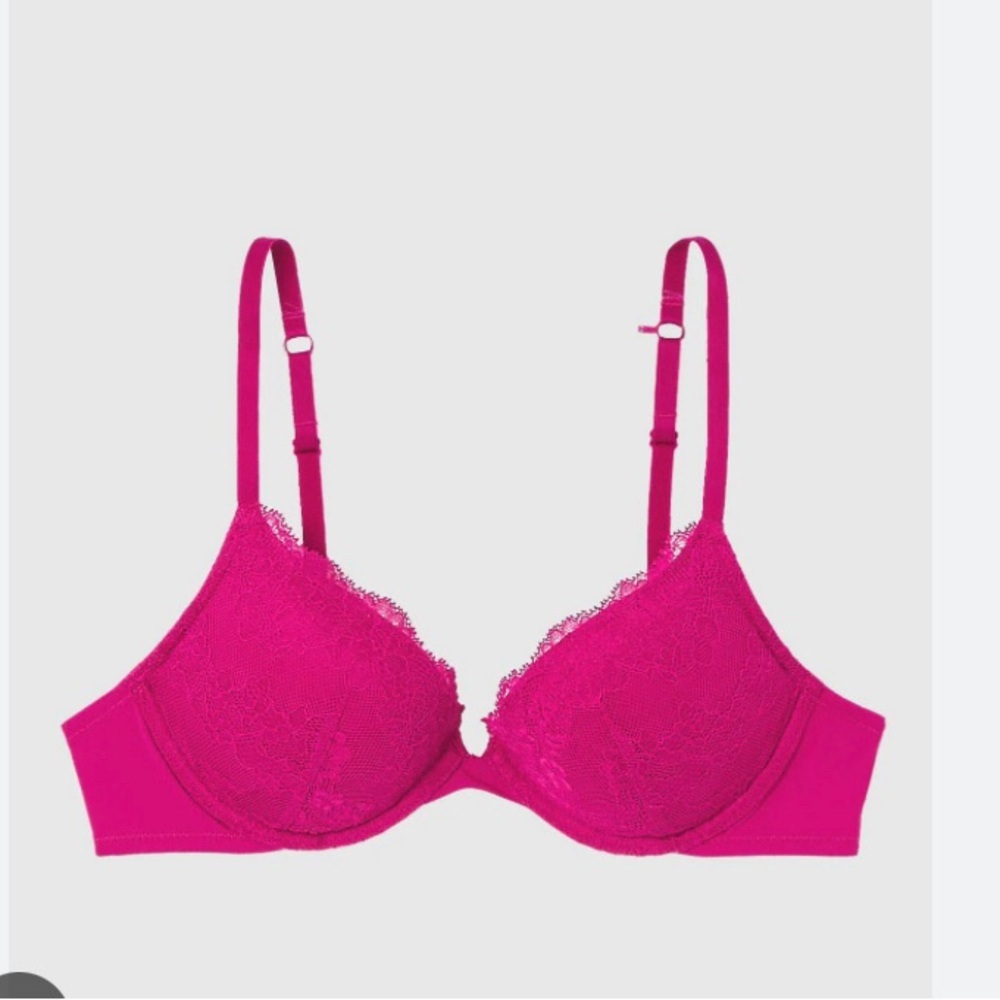Lasenza Bra 34A. Front closure lace push up.